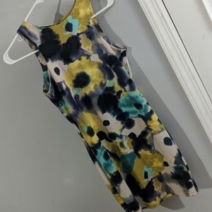 Tinley Road watercolor floral tank dress